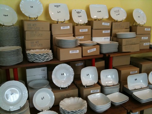 porcelaine blanche