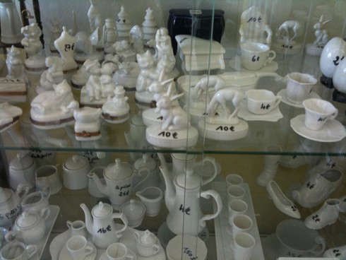porcelaine blanche