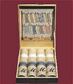 Linge basque jan de luz en coffret cadeau
